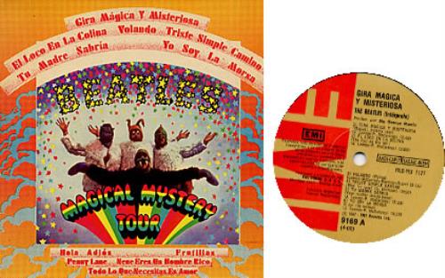 The Beatles Magical Mystery Tour vinyl LP album (LP record) Argentinean BTLLPMA241910