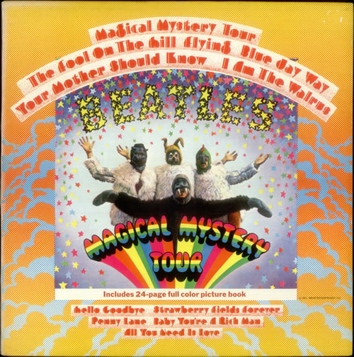 The Beatles Magical Mystery Tour vinyl LP album (LP record) Italian BTLLPMA255312