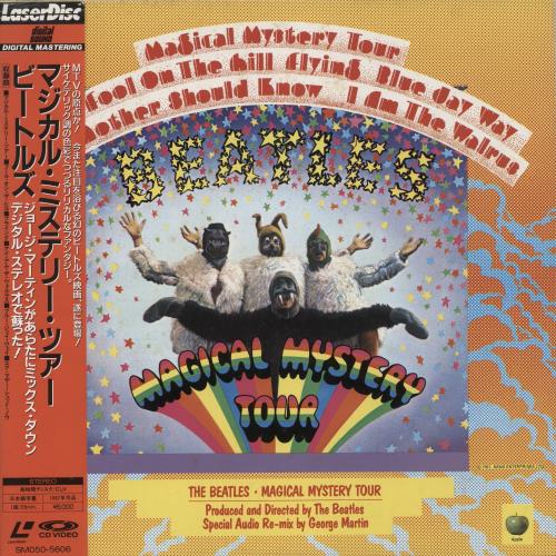The Beatles Magical Mystery Tour laserdisc / lazerdisc Japanese BTLLZMA268655