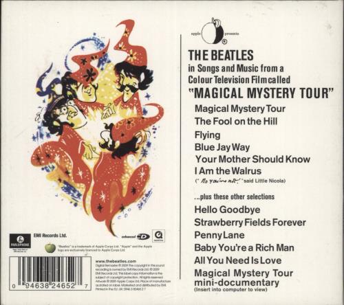 The Beatles Magical Mystery Tour CD album (CDLP) UK BTLCDMA753396