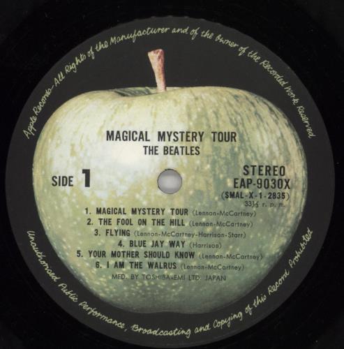 The Beatles Magical Mystery Tour vinyl LP album (LP record) Japanese BTLLPMA864873