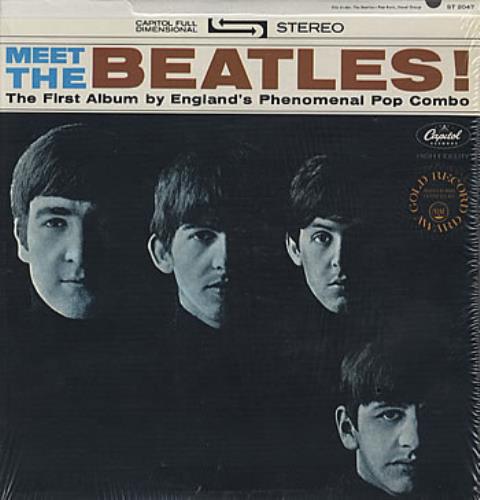 The Beatles Meet The Beatles! - Apple Label with Capitol Logo vinyl LP album (LP record) US BTLLPME314810