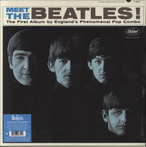 The Beatles Meet The Beatles - 180 Gram Blue Vinyl - Sealed vinyl LP album (LP record) UK BTLLPME858435