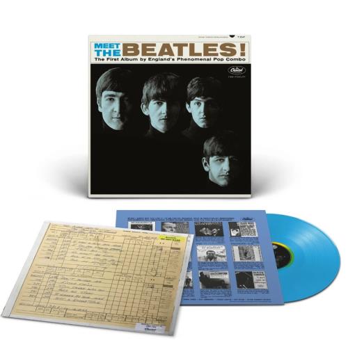 The Beatles Meet The Beatles - 180 Gram Blue Vinyl - Sealed vinyl LP album (LP record) UK BTLLPME858435