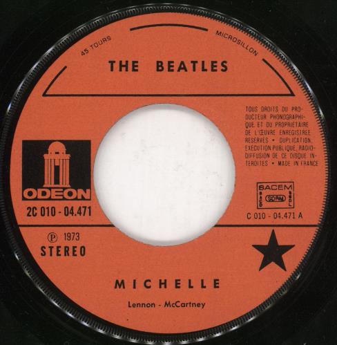 The Beatles Michelle - Oldies But Goldies Series 7" vinyl single (7 inch record / 45) French BTL07MI736596