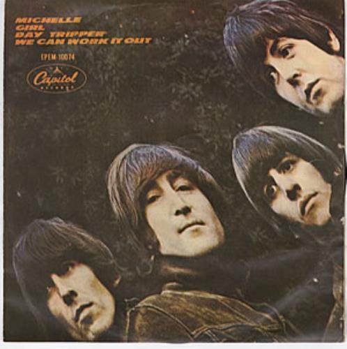 The Beatles Michelle 7" vinyl single (7 inch record / 45) Mexican BTL07MI244141