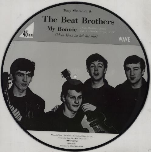 The Beatles My Bonnie 12" vinyl picture disc (12 inch picture record) Japanese BTL2PMY759895
