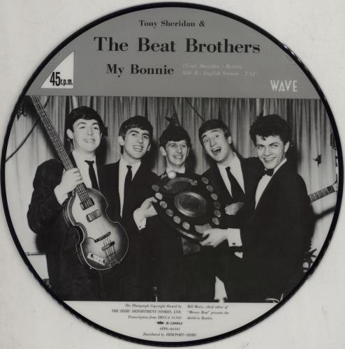 The Beatles My Bonnie 12" vinyl picture disc (12 inch picture record) Japanese BTL2PMY759895