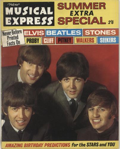 The Beatles New Musical Express Summer Extra Special magazine UK BTLMANE694781
