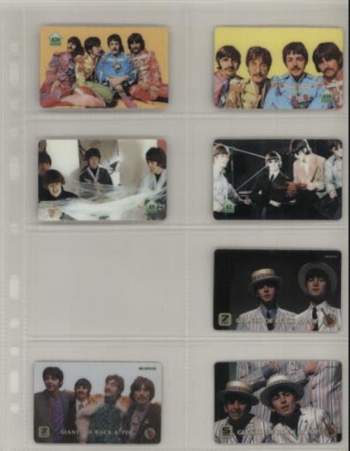 The Beatles Nineteen Beatles Phonecards phone card US BTLPCNI588510