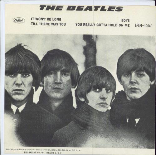 The Beatles No Falta Mucho EP 7" vinyl single (7 inch record / 45) Mexican BTL07NO64439