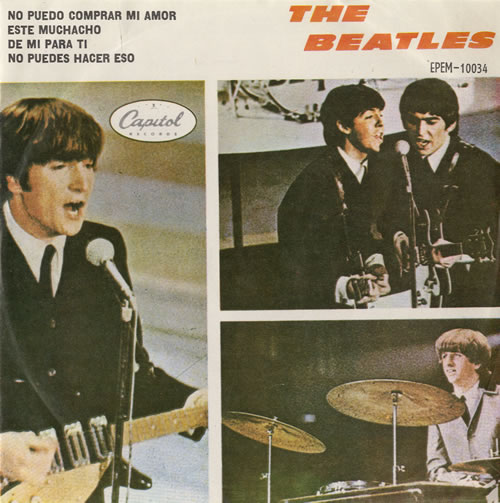 The Beatles No Puedo Comprar Mi Amor EP 7" vinyl single (7 inch record / 45) Mexican BTL07NO551903