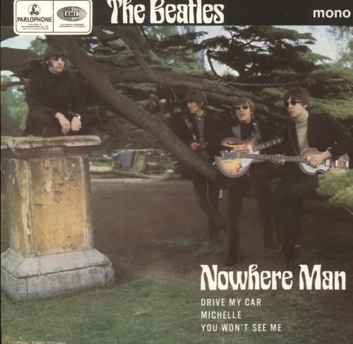 The Beatles Nowhere Man EP - 80s Issue - Solid 7" vinyl single (7 inch record / 45) UK BTL07NO749754