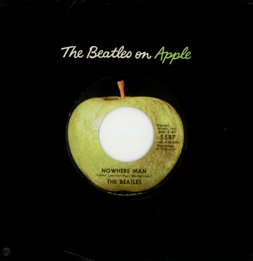 The Beatles Nowhere Man 7" vinyl single (7 inch record / 45) US BTL07NO501605