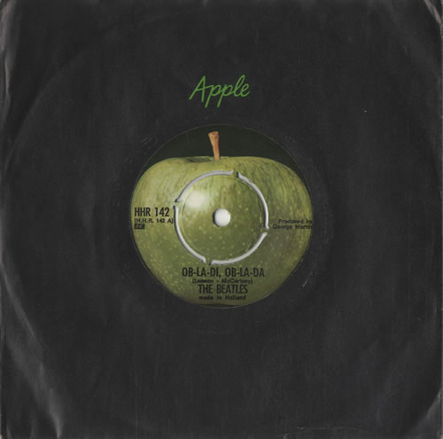 The Beatles Ob-La-Di, Ob-La-Da 7" vinyl single (7 inch record / 45) Dutch BTL07OB146800