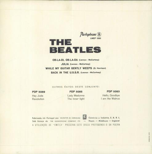 The Beatles Ob-La-Di, Ob-La-Da 7" vinyl single (7 inch record / 45) Portuguese BTL07OB663119