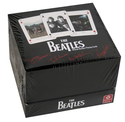 The Beatles Official Beatles Playing Cards memorabilia UK BTLMMOF439326