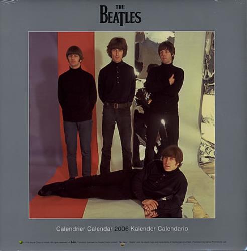 The Beatles Official Calendar 2006 calendar UK BTLCAOF328949