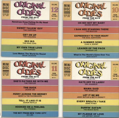 The Beatles Original Oldies From The 60's Volume 1-18 7" vinyl single (7 inch record / 45) UK BTL07OR698431