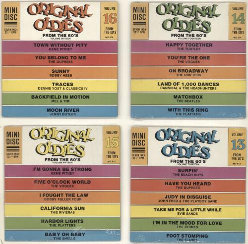 The Beatles Original Oldies From The 60's Volume 1-18 7" vinyl single (7 inch record / 45) UK BTL07OR698431