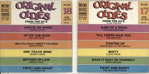 The Beatles Original Oldies From The 60's Volume 1-18 7" vinyl single (7 inch record / 45) UK BTL07OR698431