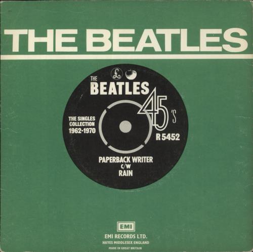 The Beatles Paperback Writer - 1976 7" vinyl single (7 inch record / 45) UK BTL07PA553386