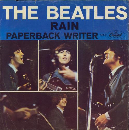 The Beatles Paperback Writer - P/S - VG 7" vinyl single (7 inch record / 45) US BTL07PA782987