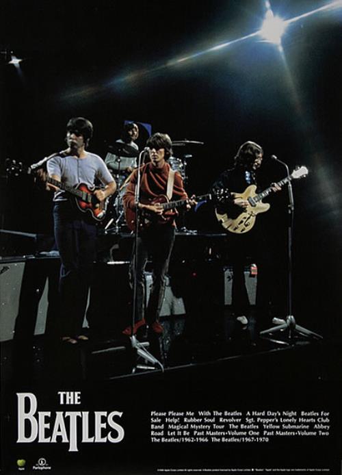 The Beatles Performing poster UK BTLPOPE483017