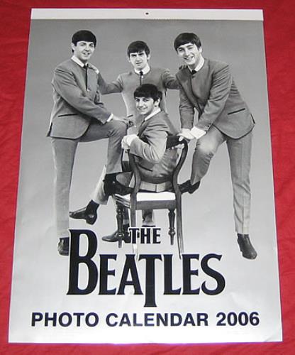 The Beatles Photo Calendar 2006 calendar Japanese BTLCAPH343542