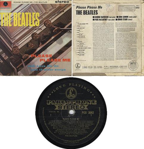 The Beatles Please Please Me - 1st - Fair vinyl LP album (LP record) UK BTLLPPL343017