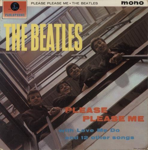 The Beatles Please Please Me - 1st/2nd Transitional Pressing vinyl LP album (LP record) UK BTLLPPL868928