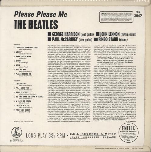 The Beatles Please Please Me - 2 Box - Flip - Gram vinyl LP album (LP record) UK BTLLPPL267587
