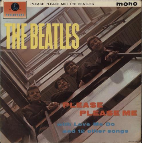 The Beatles Please Please Me - 2nd - VG vinyl LP album (LP record) UK BTLLPPL854992