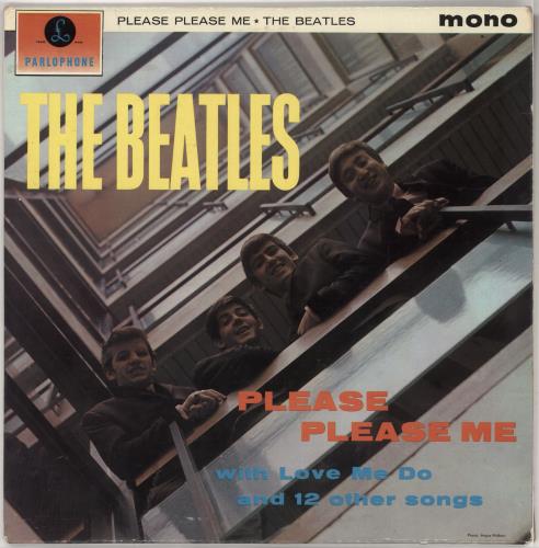 The Beatles Please Please Me - 4� vinyl LP album (LP record) UK BTLLPPL724280