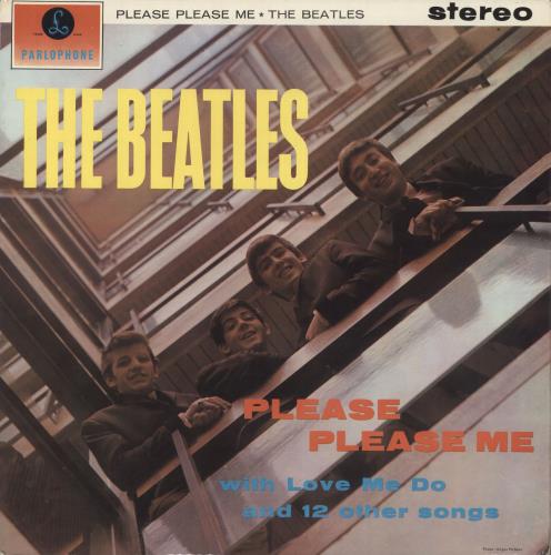 The Beatles Please Please Me - 4th - EX vinyl LP album (LP record) UK BTLLPPL334635