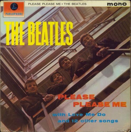 The Beatles Please Please Me - 4th - VG vinyl LP album (LP record) UK BTLLPPL363021