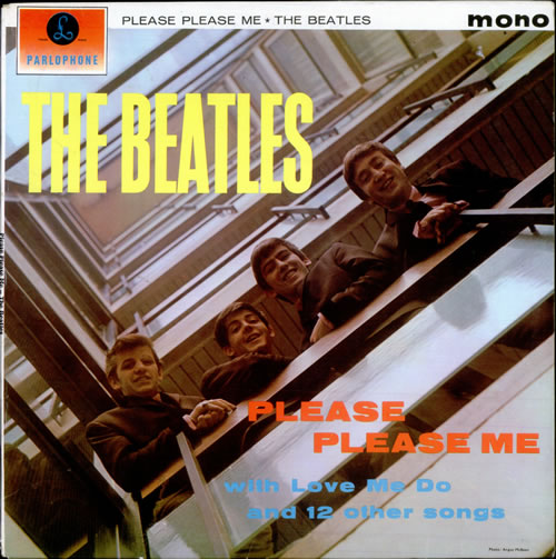 The Beatles Please Please Me - Decca - EX vinyl LP album (LP record) UK BTLLPPL511705