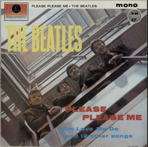 The Beatles Please Please Me - DMM - 1988 - VG vinyl LP album (LP record) UK BTLLPPL460108