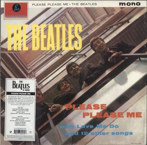The Beatles Please Please Me - MONO - 180 Gram vinyl LP album (LP record) UK BTLLPPL704035