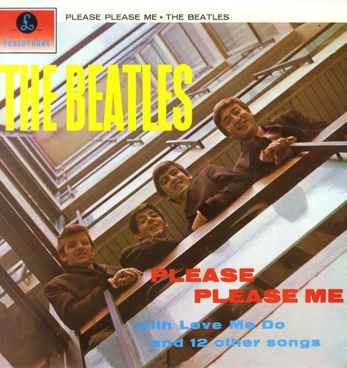 The Beatles Please Please Me - Two Box Label - DMM vinyl LP album (LP record) German BTLLPPL551152
