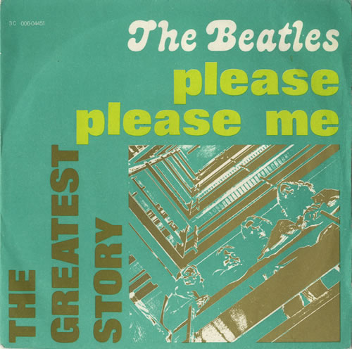 The Beatles Please Please Me 7" vinyl single (7 inch record / 45) Italian BTL07PL226531