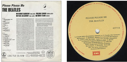 The Beatles Please Please Me vinyl LP album (LP record) Venezuelan BTLLPPL370444