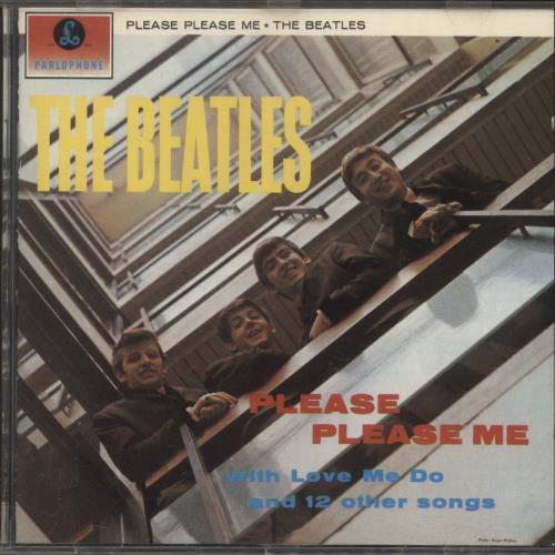 The Beatles Please Please Me CD album (CDLP) German BTLCDPL747748