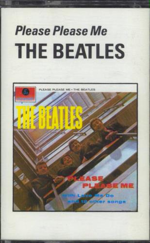 The Beatles Please Please Me cassette album UK BTLCLPL769273