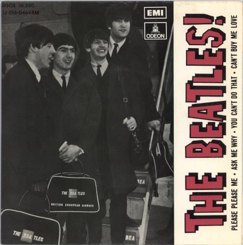 The Beatles Please Please Me 7" vinyl single (7 inch record / 45) Spanish BTL07PL781844