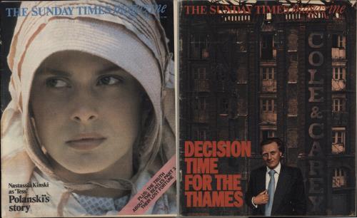 The Beatles Quantity of Three Sunday Newspaper Supplements magazine UK BTLMAQU861332