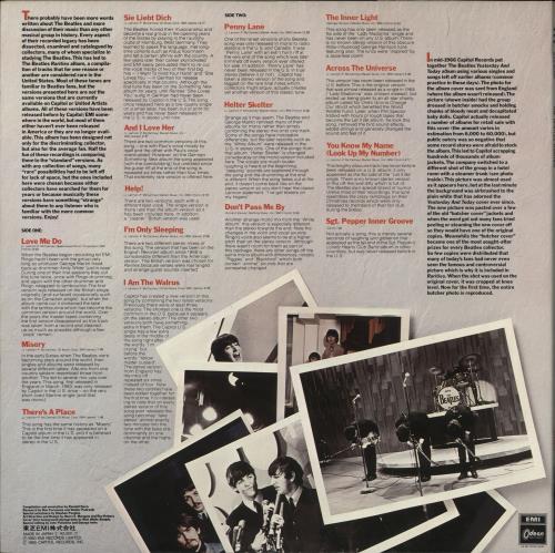 The Beatles Rarities + Obi vinyl LP album (LP record) Japanese BTLLPRA212851