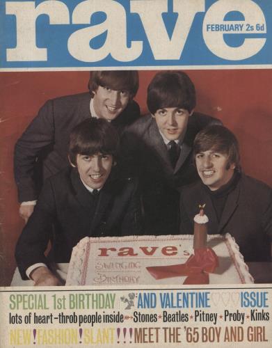 The Beatles Rave No.13 magazine UK BTLMARA856511