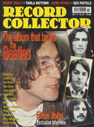 The Beatles Record Collector - November 2001 magazine UK BTLMARE404072