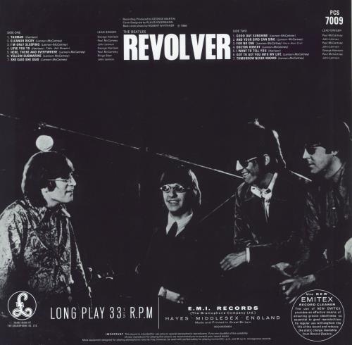 The Beatles Revolver - 180g vinyl LP album (LP record) UK BTLLPRE827571